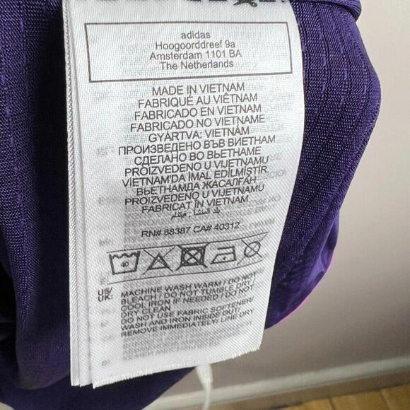 Charlotte FC 2024 Away Jersey Adidas Authentic Purple Size L Slim Fit MLS NWT - Picture 3 of 9